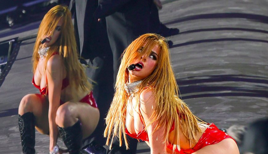 Addison Rae Stuns in a Bold Look as Celebs Shine at Coachella's Grand Finale