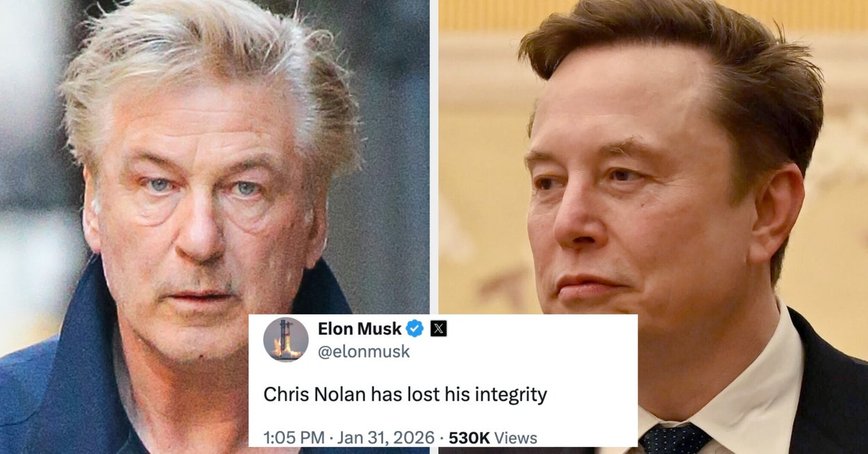 Alec Baldwin Claps Back at Elon Musk's Nolan Rant