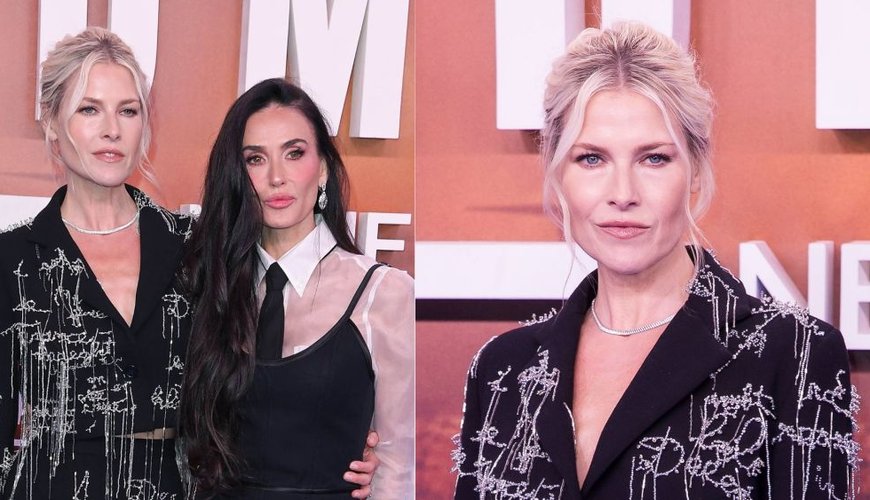 Ali Larter Dazzles in Beaded Brilliance at Berlin's 'Landman' Premiere