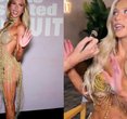 Alix Earle Dazzles in a Crystal-Covered Bikini at SI Swim Week