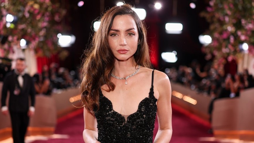 Ana de Armas Embraces Winter Wonderland with Furry Friends and Glamorous Red Carpet Looks