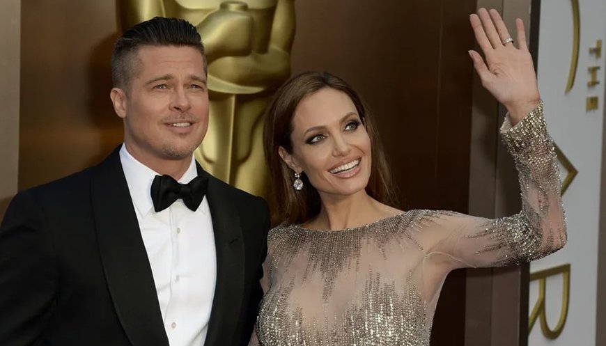 Angelina Jolie and Brad Pitt