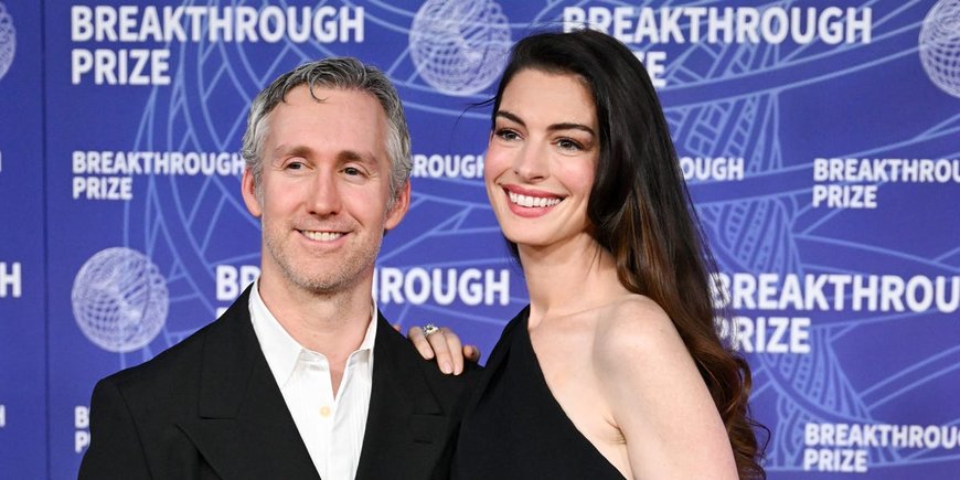 Anne Hathaway and Husband Adam Shulman