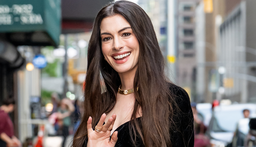 Anne Hathaway's $99 Bag Outshines Her $77,000 Necklace