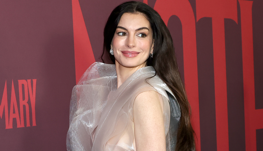 Anne Hathaway's Daring 'Mother Mary' Red Carpet Moment: A Nearly-Naked Fashion Statement