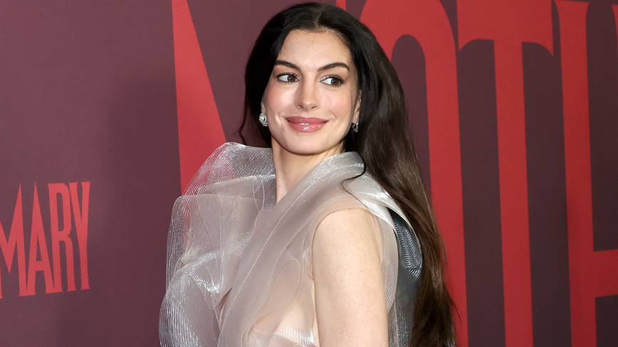 Anne Hathaway's Daring 'Mother Mary' Red Carpet Moment: A Nearly-Naked Fashion Statement