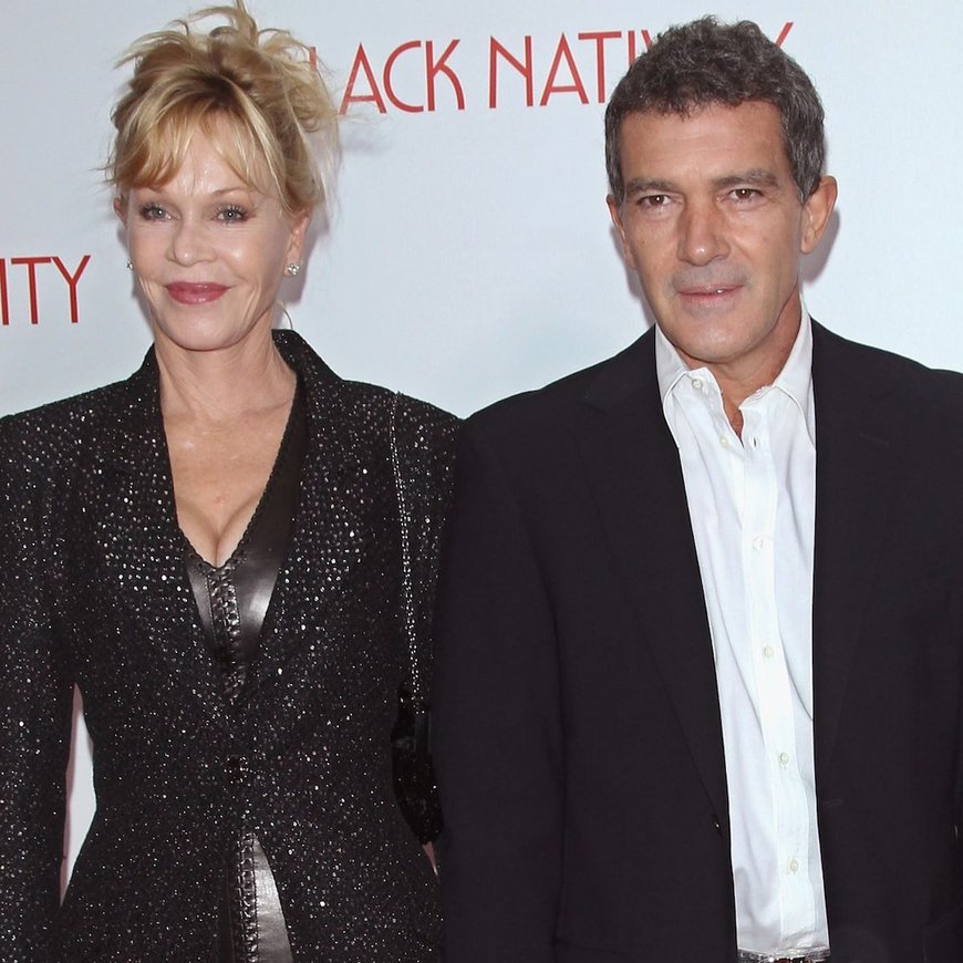 Melanie Griffith and Ex Antonio Banderas