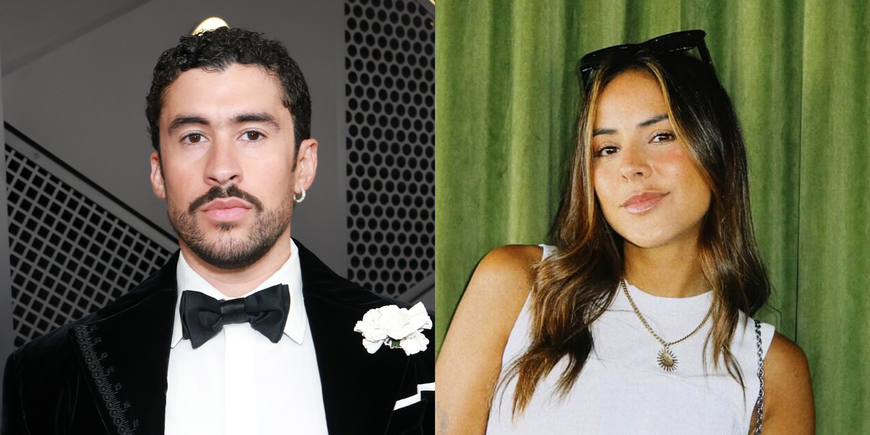 Bad Bunny and Gabriela Berlingeri