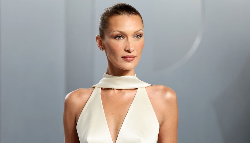 Bella Hadid Stuns in Daring Metallic Ensemble for Ôrəbella Campaign