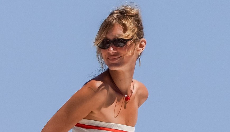 Bella Hadid Stuns at Cannes with Dazzling Red Swimwear and Unmatched Confidence