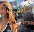 Bella Thorne and Mark Emms Light Up Universal Studios with PDA