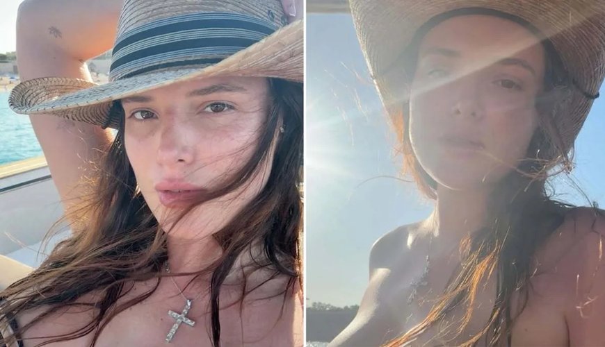Bella Thorne Shines in Sun-Kissed Seaside Snaps