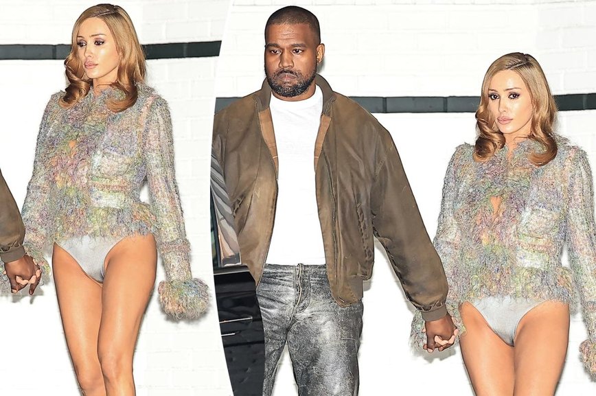 Bianca Censori's Bold Pantsless Look Steals the Show on Date Night with Kanye West