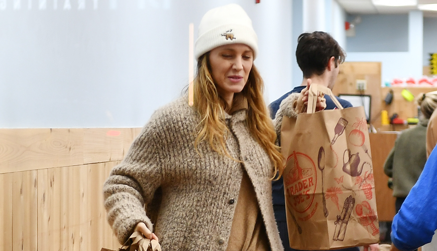 Blake Lively's Cozy Trader Joe's Run: A Chic Thanksgiving Shopping Spree