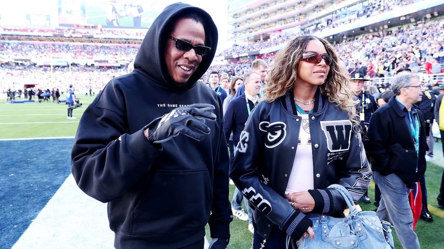 Blue Ivy Steals the Super Bowl Spotlight with Her Signature Leap
