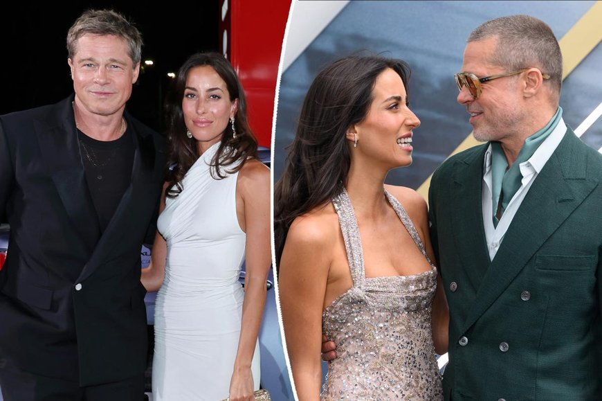 Brad Pitt and Ines de Ramon