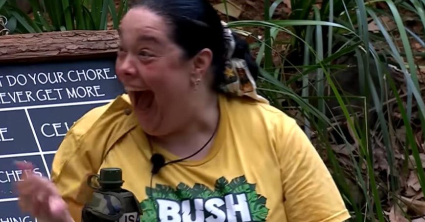 Lisa Riley's Hilarious I'm a Celeb Moment Leaves Fans in Stitches
