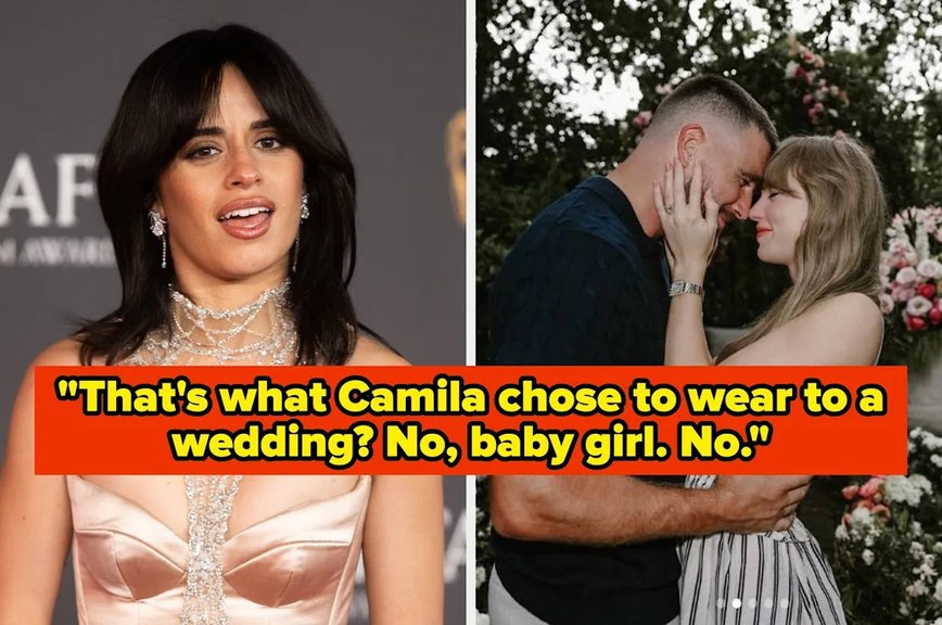 Camila Cabello's Daring See-Through Dress: A Wedding Showstopper!