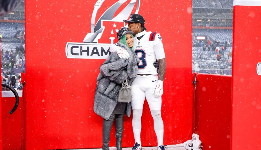 Cardi B and Stefon Diggs Heat Up Reconciliation Rumors with Mother's Day Smooch