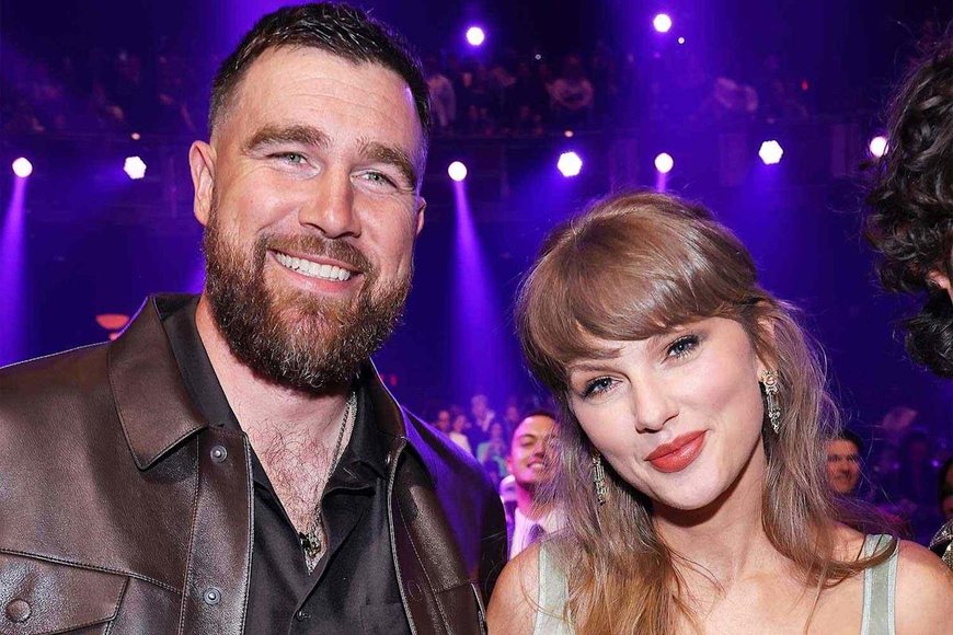 Taylor Swift and Travis Kelce