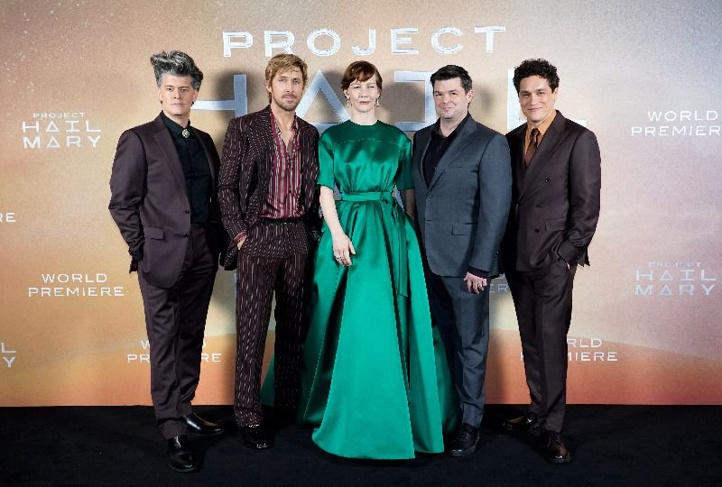 Ryan Gosling Promoting 'Project Hail Mary' in London