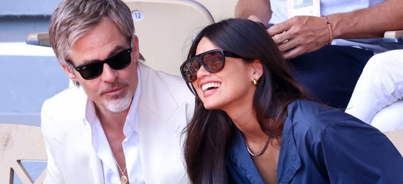 Chris Pine & Keana Sky Wenger: A Glamorous French Open Appearance