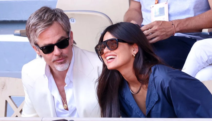 Chris Pine & Keana Sky Wenger: A Glamorous French Open Appearance