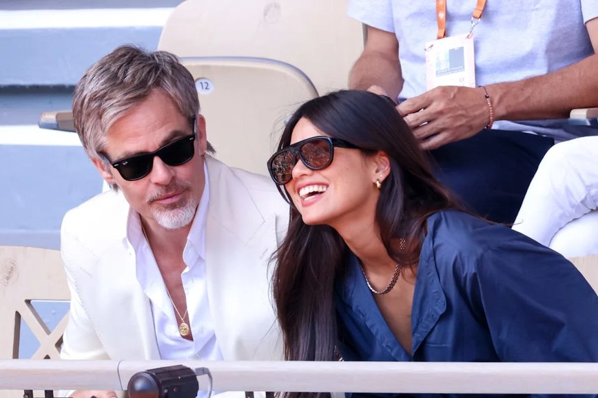Chris Pine & Keana Sky Wenger: A Glamorous French Open Appearance