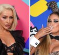 Christina Aguilera and Carmen Electra Turn Heads with Bold Lingerie Looks at Glamorous Anniversary Bash