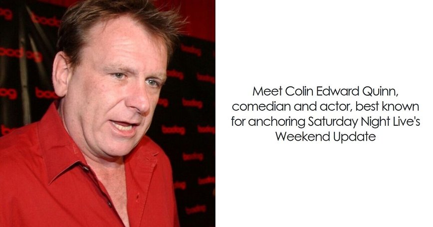 Colin Quinn: From Brooklyn Roots to Comedy Stardom