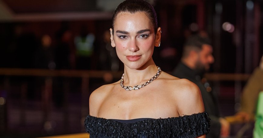 Dua Lipa Dazzles with Bulgari's Bold Black Diamond Statement