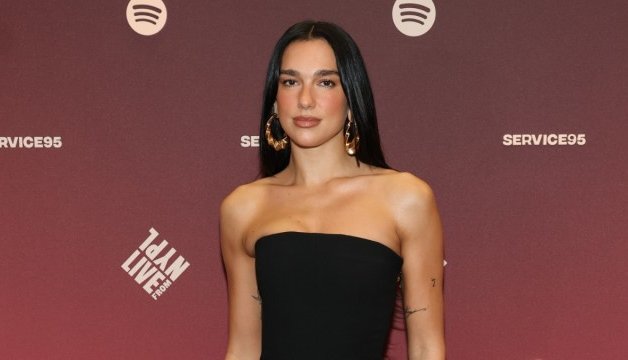 Dua Lipa Stuns NYC with Off-Shoulder Elegance