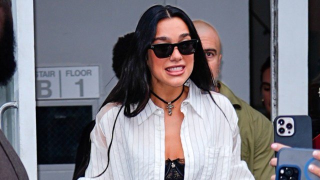 Dua Lipa's Daring Lace Bra Look Takes New York by Storm