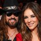 Elizabeth Hurley Turns Heads in a Sheer Minidress While Cozying Up with Billy Ray Cyrus