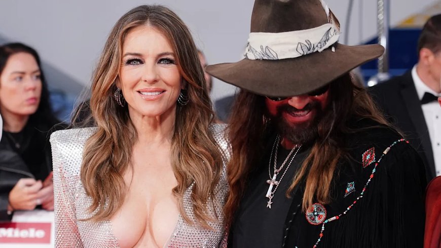 Elizabeth Hurley Makes Bold Comment About Billy Ray Cyrus in Glam Awards Night Recap