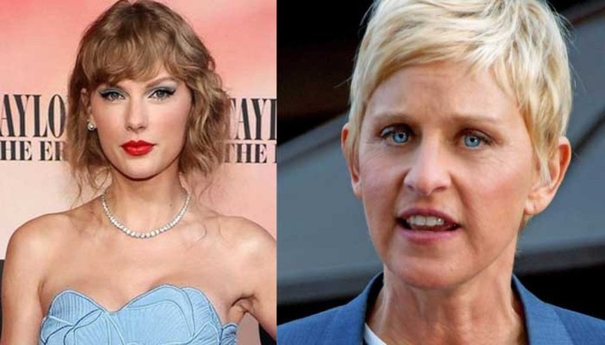 Ellen DeGeneres and Taylor Swift