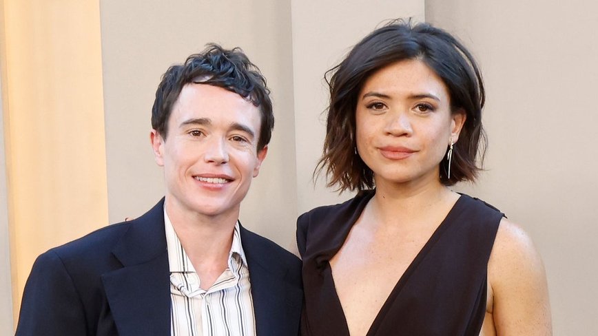 Elliot Page and Julia Shiplett Light Up Red Carpet Amid 'The Odyssey' Buzz