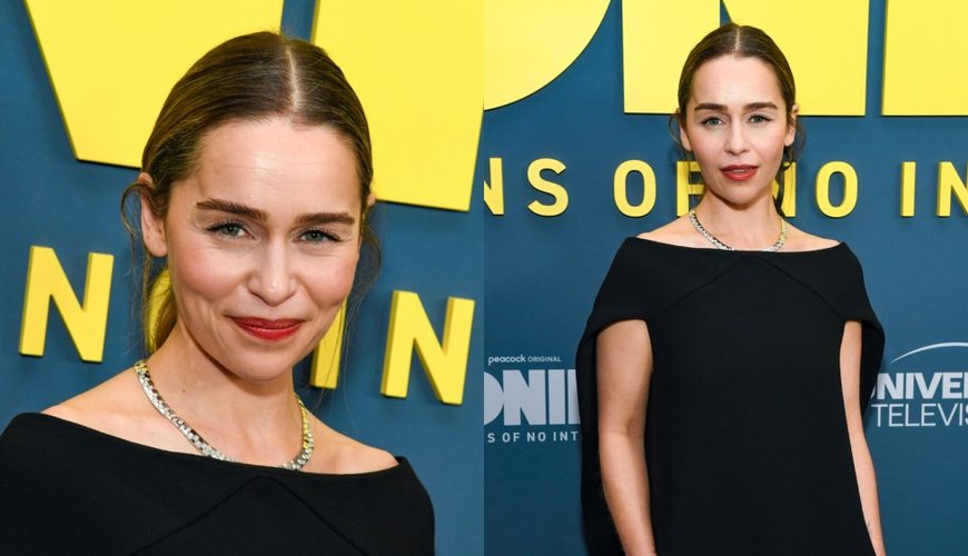 Emilia Clarke Stuns in The Row at 'Ponies' Premiere