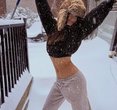 Emily Ratajkowski Defies Blizzard in Crop Top as Celebs Tackle Winter Chaos