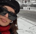 Emily Ratajkowski's Beret Steals the Snow Day Show