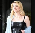 Emma Roberts Stuns in Black Leather at Miami's Star-Studded F1 Grand Prix