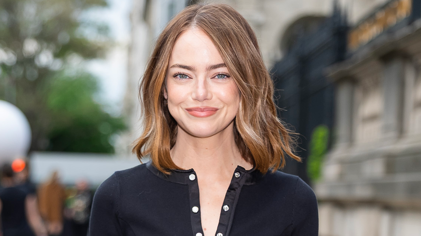 Emma Stone Stuns with Effortless Chic at Louis Vuitton's Cruise 2027 Show