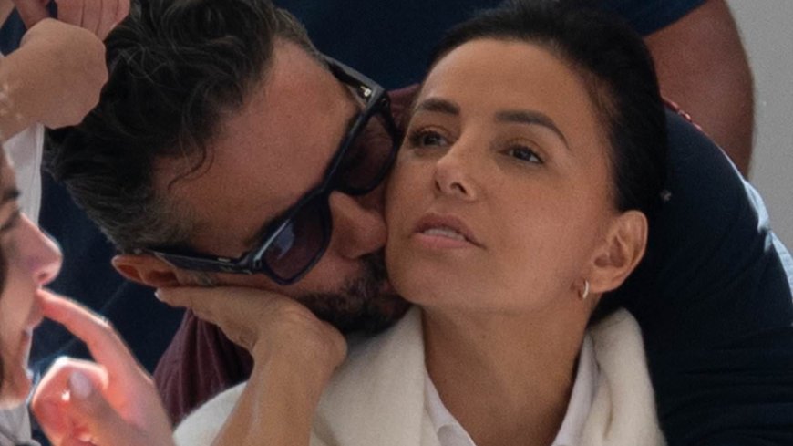Eva Longoria and Husband José Bastón
