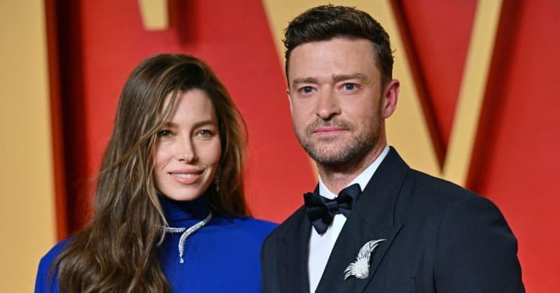 Justin Timberlake and Jessica Biel