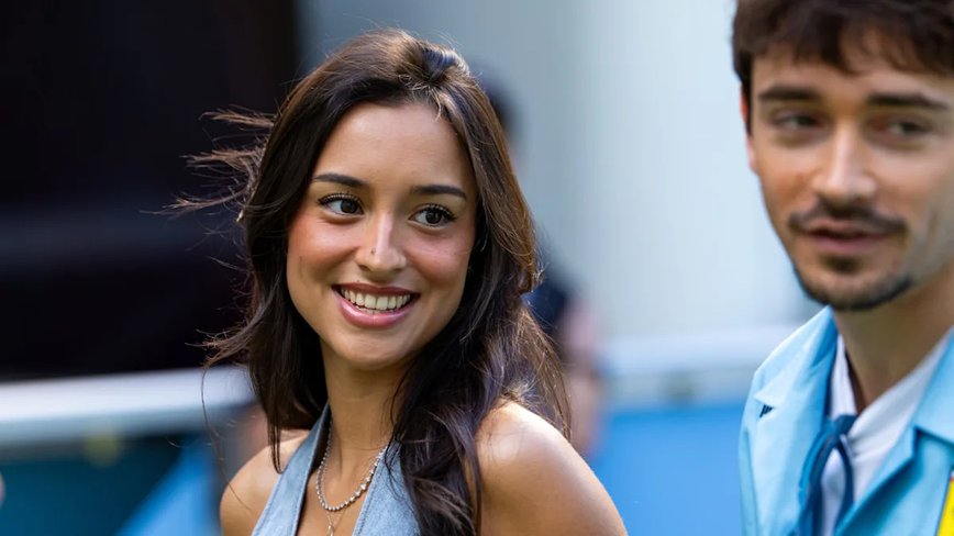 Charles Leclerc's Engagement: Fiancée Stuns in Chic Fashion