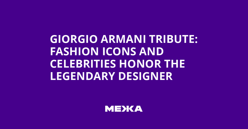 Goodbye Giorgio: A Fashion World in Mourning