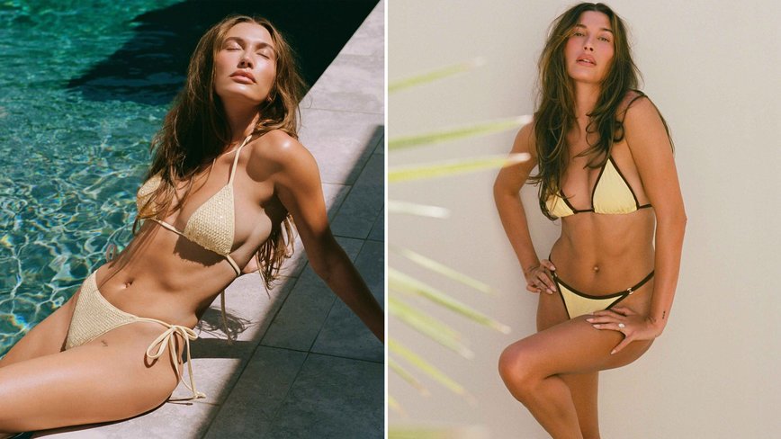 Hailey Bieber's Sizzling Swimwear – Dive Into Her Latest Collection