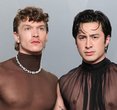 Hudson Williams and Connor Storrie's Fashion Faux Pas Steals the Show at Vanity Fair Oscar Bash
