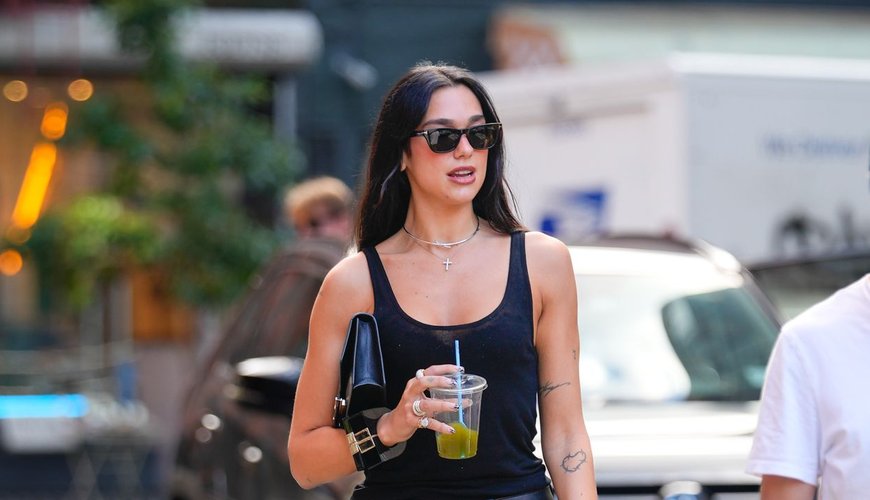 Dua Lipa Embraces Fall Fashion – With Pants!