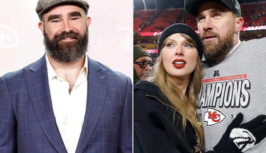 Jason Kelce Cheers On Taylor Swift's Opalite Vibes After Chiefs' Stellar Win